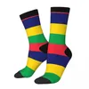 Skarpetki męskie Mauritius Flag Naklejki Prezenty i produkty o nazwie Sock Men Women Polyester Pończochy konfigurowalne Sweetshirt