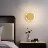 Lâmpada de parede modernas lâmpadas led iluminação interna para quarto sala de estar cabeceira luz de fundo decoração de casa luzes