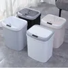 Intelligent Sensor Trash Can Household Mute Electric Cover Charging Version Induction Plus Vibration