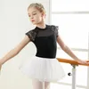 Stage Wear bambino Asimmetrico Lode Abito da ballo Tunica Senza maniche Color Block Culto liturgico Performance Ballet244T