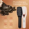 Head Massager Ckeyin 3 i 1 Electric Wireless Infrared Massage Comb Hair Growth Lägen Vibration Scalp Brush Anti Loss 230728