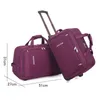 Duffel Bags Trolley Wheeled Carrying Bag Rolling Suitcase Waterproof Travel Duffle with Wheels Carry on Luggage 230729