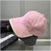 Ball Caps 23 Capeball Cap Men Casquette G Jumbo Hats Kobiet marka Snapback Hat Luxury Beanie Tennis Pink Beach Drop dostawa dhr0l