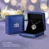 CDE Forever Love Herz-Anhänger-Halsketten für Frauen, 925er Sterlingsilber mit Geburtsstein-Zirkonia, Schmuckgeschenk für Frauen, Mutter, Freundin, Mädchen, Sie, D43265