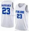 2023 Fiba Finland World Cup Basketball Jerseys Lauri 23 Markkanen 35 Ilari Seppala 41 Topias Palmi 7 Shawn Huff 9 Sasu Salin 11 Petteri Koponen 18 Mikael Jantunen