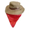 Vêtements pour chiens Accessoires de fête pour animaux de compagnie Chapeau pour chiens Chats Costume élégant Ensemble de serviette de salive de cow-boy confortable