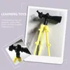 Telescope 12 Pcs Statue Toys Toddler Children Model Mini House Supplies Plaything Miniature Plastic Small Ornament Pretend