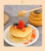 Storage Bottles Honey Pot Ceramic Beehive And Wooden Dipper Jar With Lid Stir Bar For Supplies Kitchen Accessories