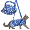 Carriers per gatti Elegante borsa per trasporto per animali domestici Leggerte forniture portatili per la chiusura portatile