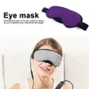 Dispositivos para cuidados com o rosto 1 pçs Controle de temperatura Calor Vapor Algodão Máscara para os olhos Seco Cansado Compressa Almofadas USB 230728