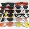 Óculos de sol 2023 retrô meia armação para mulheres olho de gato na moda vintage óculos de sol modernos designer de moda