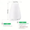 Umidificatore a nebbia fredda 1pc 1L Umidificatore d'aria da scrivania portatile USB, Umidificatore a ultrasuoni silenzioso con 2 modalità di nebbia e luce a 7 colori, Spegnimento automatico, Per viaggi/casa/camera da letto,