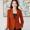 Women's Suits Elegant OL Casual Long Sleeve Blazer Female 2023 Autumn Slim Fashion Ladies Jacket Office Plus Size Coat