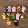 Puppets Finger Puppets Baby Mini Animal Educational Hand Fingertip Toys Cartoon Animal Christmas Plush doll Plush Toys for Children Gift 230729