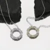 Set di gioielli in croce d'oro da 16 diamanti anelli set per orecchini braccialetti di moda in bracciale collana di San Valentino per matrimoni Blue Gift Box t