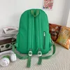 Okul çantaları joypessie moda kız sırt çantası sevimli su geçirmez kitap çantası gençler mochila kawaii okul çantası siyah sırt çantası kadın omuz çantası 230728