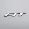 För Honda Fit Emblem Badge Silver Car BACKA TRUNK DECAL LOGOL LOWROW TAMELAGE PLICKER243H
