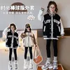 Ceket kızlar bahar ve sonbahar ceket 416 yıl kız moda beyzbol üniforma ceket Koreli çocuk giyim açık kıyafetler 230728