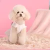 小犬用の犬のアパレル服お姫様ドレスレースレースタルペットヨーク猫格安