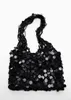 Paillettes in plastica Decor Borsa Borse lucide Borsa rosa Donna Borse piccole Tote Bling Fashion Lady Bucket Borse da sera Borse glitter per ragazze