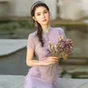 Etnische Kleding Chinese Jurk Qipao Sexy Cheongsam Vrouwelijke Halter Oosterse Vrouwen Avond Split Traditionele QipaoEthnic2164