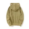 Bathing Ape Mannelijk en vrouwelijk paar Shark Khaki pluche sweater heren casual badjas met capuchon