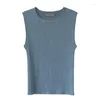 女性用TシャツEOSブランドTRスマレスニットセーター女性2023ウールスリムソリッドカラーラウンドネックトップ高品質