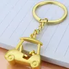 Keychains Ornamental Car Keychain Pendant Golfing Courseviewing Ring Hanging Keyring Elegant