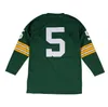 스티치 풋볼 저지 4 Brett Favre 1996 메쉬 레트로 럭비 유니폼 남성 여자 청소년 S-6XL