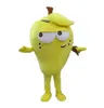 Simulering Mango Mascot Costumes Cartoon Character Outfit Suit Xmas Outdoor Party Outfit Adult Size Promotional Advertising Clothings