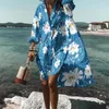 Damenpullover, Strandhemd mit 3D-Druckrock, lockeres und atmungsaktives Oberteil, bequeme Kleidung, Neuheit von 2023