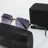 Designer Mercedes-Benz top sunglasses New Frameless Multilateral Sunglasses benz Fashion Plate Foot Glasses Z1099