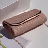 Riñoneras estilo Bolso tipo sobre para mujer Bolso pequeño de verano para mujer Bolso de embrague para banquete Cadena encantadora Monederos y bolsos con purpurina 230729