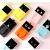 Jewelry Stand Colorful Cardboard Drawer Earring Ring Jewelry Package Box Necklace Bangle Holder Year Party Wedding Ribbon Handle Gift Box 230728