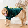 Hondenkleding Grote Hondenkleding Grappige Dinosaurus Tijger Winter Fleece Kleding Kleding Winter Warm Middelgrote en Grote Honden Herfst Winter Pet Items 230729