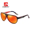 Sunglasses DUBERY Pilot Sports Polarized Women Men 2023 High Quality Mirror Driving Glasses Oversized Aviation Uv