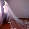 Bridal Veils 3D Original Flowers Live S Blingblingblingbling2023 Cathedral Elegant 3M Wide Veil Wedding Accessories