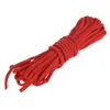 Teleskop Paracord 550 Parachute Rope 7 Core Strand do wspinaczki kempingowej klamra czerwona 25 stóp