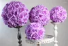 Fiori decorativi SPR Purple 15CM 20pcs Pomander Rose Ball Wedding Kissing Flower Party/decorazione domestica