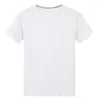 Costumes pour hommes A2251 été coton T-Shirt couleur unie doux au toucher tissu basique hauts t-shirts décontracté hommes vêtements mode