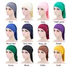 Man Womans Spandex Dreadlock Hat Under Scarf Hijab Tube Turban Solid Color Headgear Stretch Lock Horror Hat de921