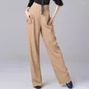 Stage Wear High Waist Design Pants Female Latin Dance Dress Women Trousers Ballroom Samba Rumba Performance Dancewear 2038