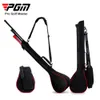 Golf Bags Foldable Golf Gun Bag Mini Soft Golf Club Bag w Adjustable Strap Practice Capacity Packed 3 Clubs Shoulder Club Bag Lightweight 230728