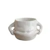 Muggar Creative Ceramic Coffee Mug Cup Housewarming Gift Novelty White Pinch Belly Funny For Pub Kitchen