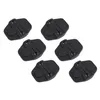 Black ABS Lock Cover Protection Cap Decoration Cover Fit For Jeep Wrangler JL Auto Interior Accessories245R