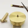 Настенные часы DIY Clock Modern Design Metal Luxury Lazy Pure Copper Silent Home украшение Orologi da parete