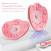 Andra massageartiklar Electric Breast Massager Trådlös fjärrvibrationskomprimering Förstoring Lyftande Anti Sagging Bröststimulator 230728