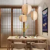 Pendelleuchten im japanischen Stil, ruhiger Wind, Kronleuchter, Zen, Zuhause, Aufenthalt, El, Bekleidungsgeschäft, Schlafzimmer, Wohnzimmer, kreatives Design, Stofflampe