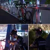 サイクリングヘルメットロックブロス自転車ヘルメットLEDライト充電式マウンテンロードバイクスポーツマン機器230728の安全な帽子