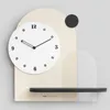 Horloges murales classique chambre horloge Quartz mouvement mécanisme rond minimaliste moderne salon Reloj maison accessoires